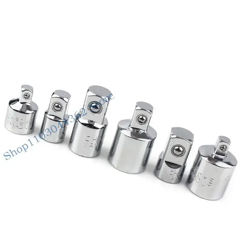 A3PA Ratchet Socket Adapter Reducer/Converter Set Tool 1/4" 3/8" 6 Pieces