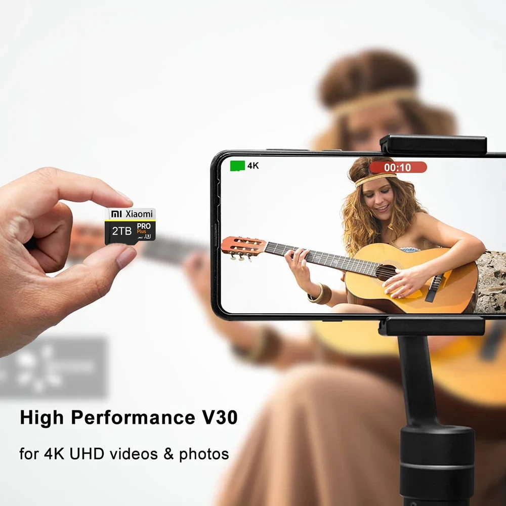 Xiaomi Memory Card 128GB 512GB Micro TF Card U3 4K Full HD Mini 2TB 1TB SD Card Memory Flash Card For Camera Drone Monitor Phone