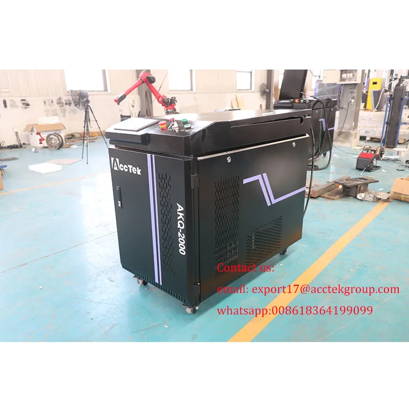 

Portable Fiber Laser Cleaning Machine Oil Paint Rust Removal 1500w 2000w 3000w