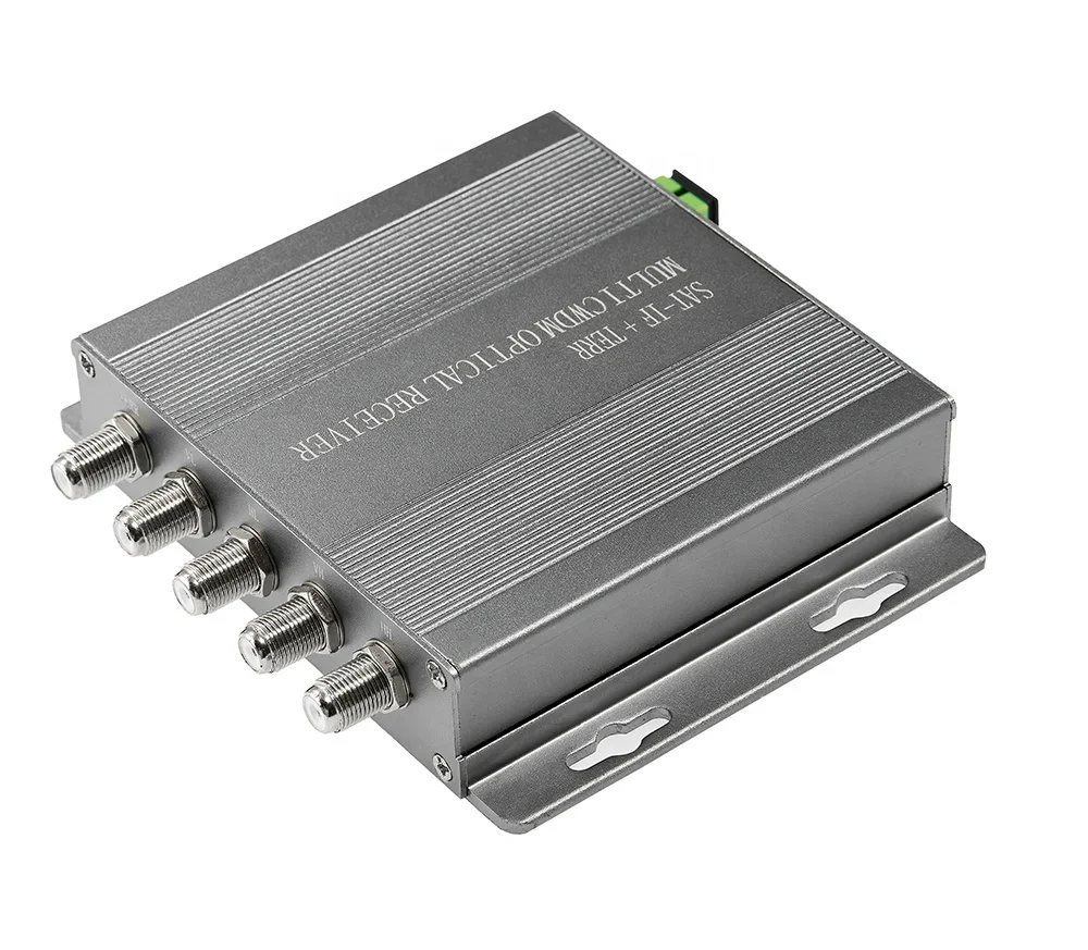 1550nm الألياف البصرية كابل صغير التلفزيون الارسال SC / APC CATV مصنع الارسال البصري الصغير