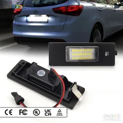 LED License Number Plate Lamp Car Light Luz No Error for BMW 1 Series E81 E87 E63 E64 M6 E85 E86 Z4 F12 F13 F20 K48
