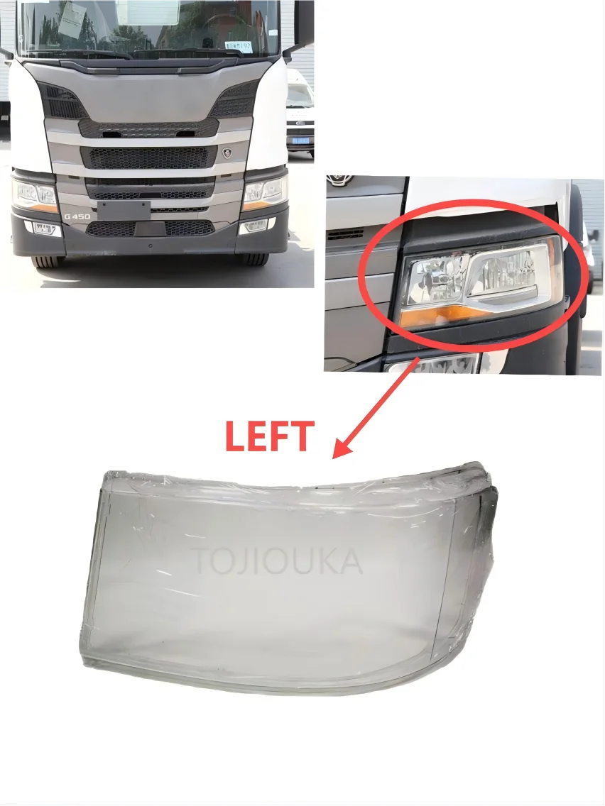 

For SCANIA 650S G410 G450 G400 G500 P Series R Series Car Headlight Shell Headlight Cover Head Light Lens Headlight Glass