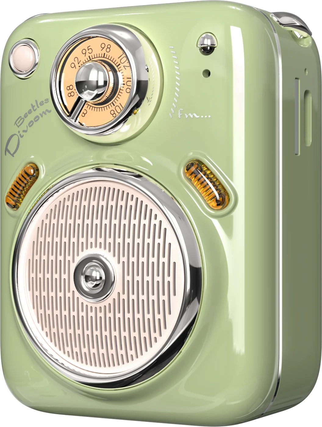 【¥8,592】Divoom B-Beetles ラジオ付Bluetoothミニスピーカー グリーン 特別割引-アリエク特価アラート