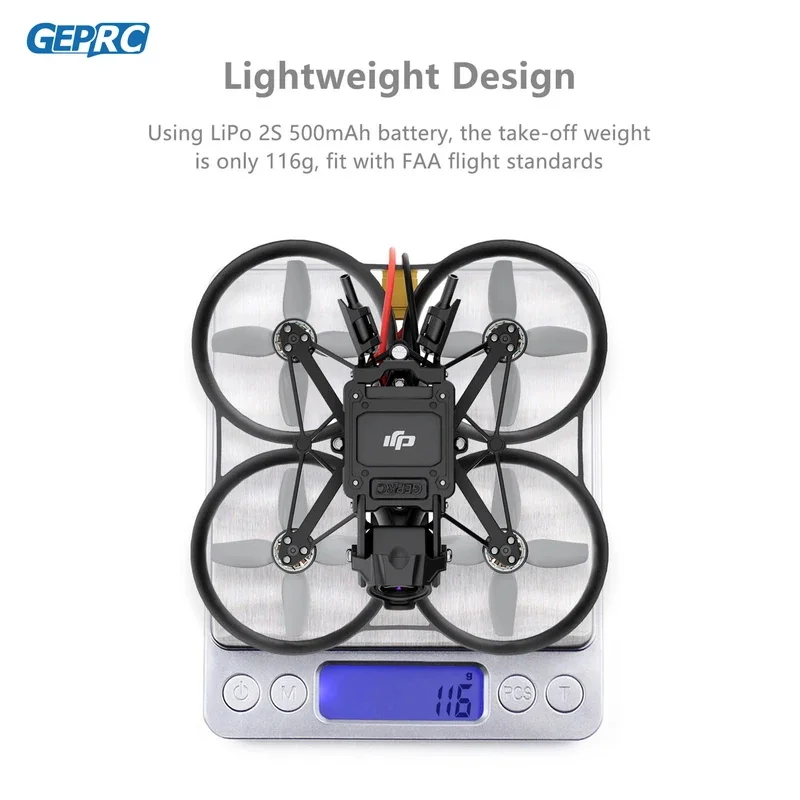 Novo Geprc darkstar20 hd o3 cinewhoop quadcopter speedx2 1102 taker F411-12A-E 1-2s aio longrange freestyle drone avião rc