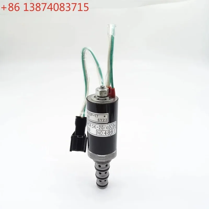 KDRDE5K-20/40C04-109 Hydraulic Pump Solenoid Valve for VOLVO excavator EC210 EC240 EC360