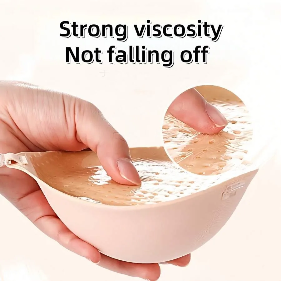 Thickened chest patch, small chest display, large 5CM chest patch, gathered nipple patch