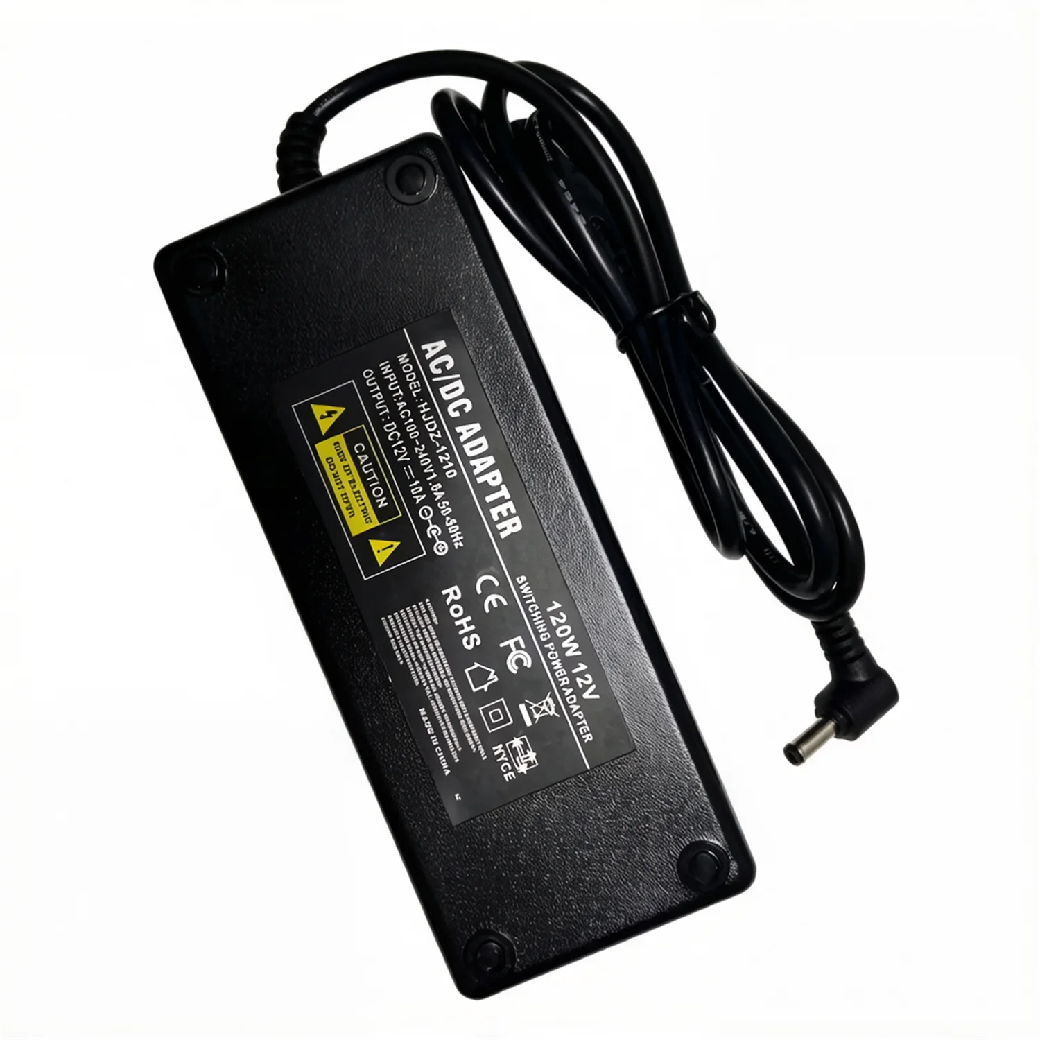 120W AC DC 12V Power Adapter 12V 10A Power Supply Adaptor 12v10a Power Supply Adapter For Monitor LED Light Strip Water Pump