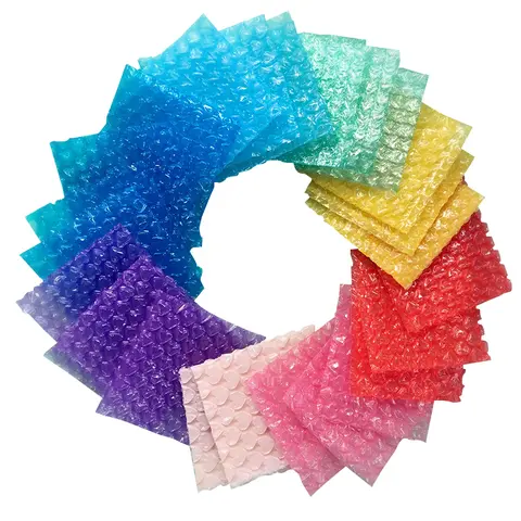 100 pièces amour coeur en forme de bulle Mailers enveloppe enveloppe de protection en plastique antichoc sac mousse sacs d'emballage sac d'amortissement