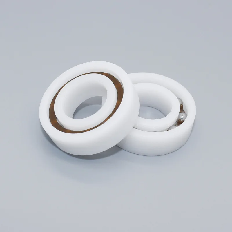 Manufacturer wholesale 6003 open deep groove ball bearing wear-resistant insulation POM plastic bearing 17 * 35 * 10mm