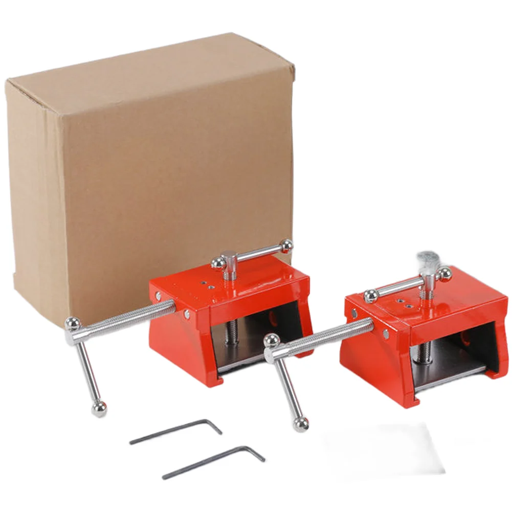 2pcs Aluminum Cabinet Door Hinge Clamp 16cm Aluminum Cabinet Door Hinge Clamp Portable Drawer Fixing Clip Woodworking Tools