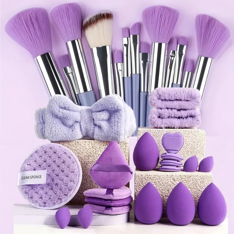 33pcbeauty set ชุดแต่งหน้า ล้างหน้าและแต่งหน้า