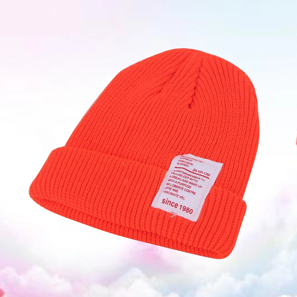 

Baby Knitted Style Beanie For Baby Knitted Cap Toddler Beanies Cap Photo Props Wool Spring Autumn Functional Accessories