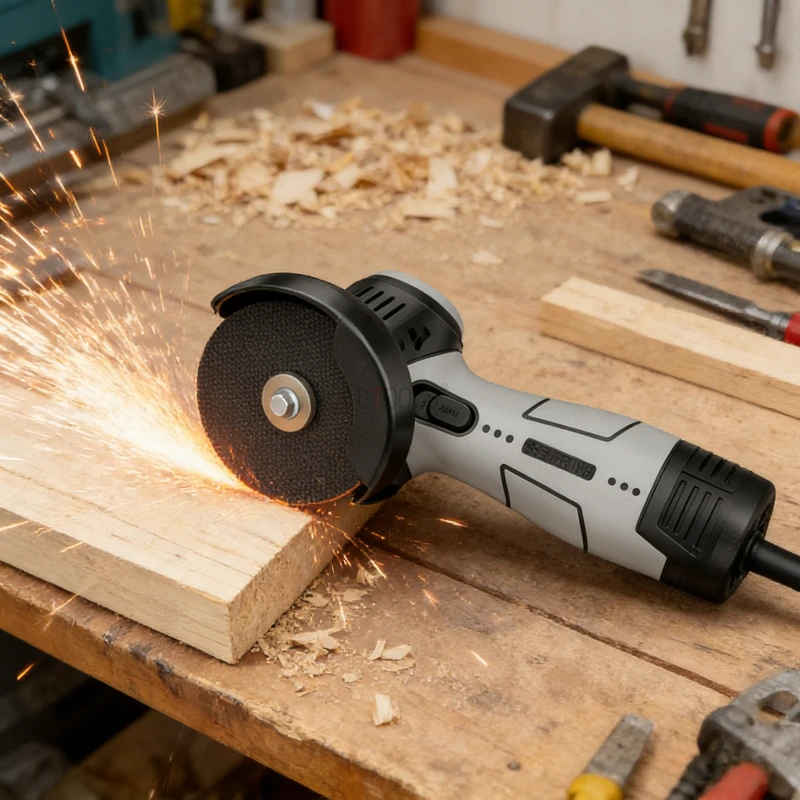 

Мини-угловая шлифовальная машина с бесщеточным двигателем, самоблокирующаяся литиевая полировальная машина, мягкая резиновая ручка, дисплей электричества, небольшой резак