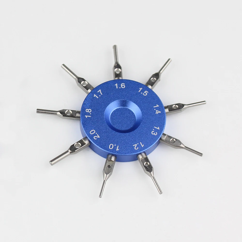 Multi Functional Aperture Measuring Gauge Tester for Verifying Screw or Lens Holes