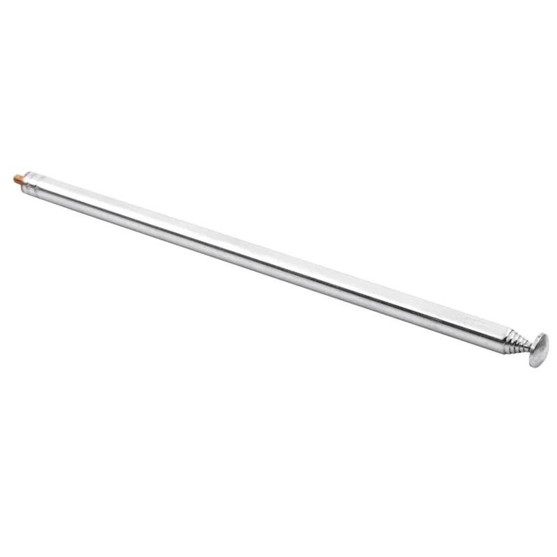 Y43A-20 Pcs 98Cm 38.5 Inch 7 Sections Telescopic Antenna Replacement For FM Radio TV