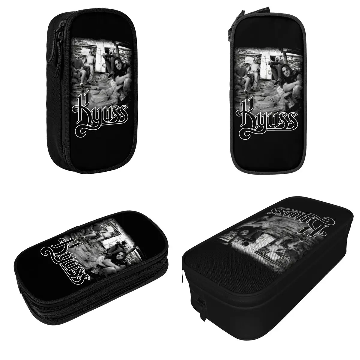 Kyuss Heavy Metal Rock Band Accessories Pen Box Large-capacity Kids Pencil Box Amazing Gift