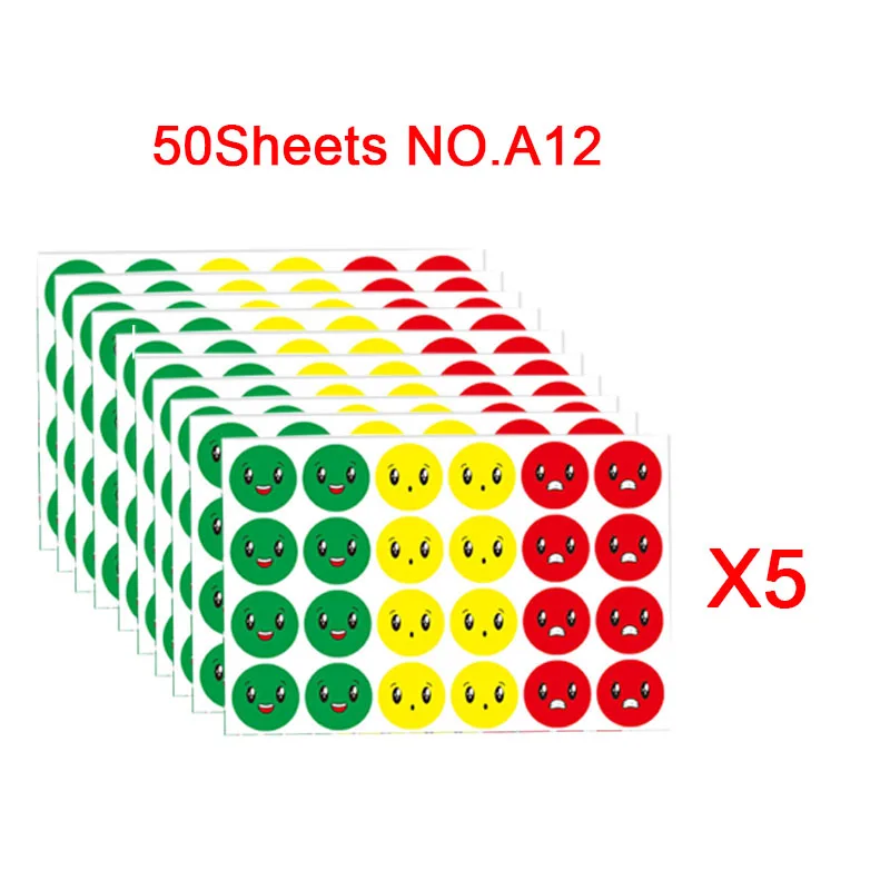 Rollos De 1500 Pegatinas Sonrientes – 3 Diseños (Sonrisa Colorida, Amarilla Y Dedo Alto) De 2,5 Cm – Ideales Para Maestros Y Decoraciones