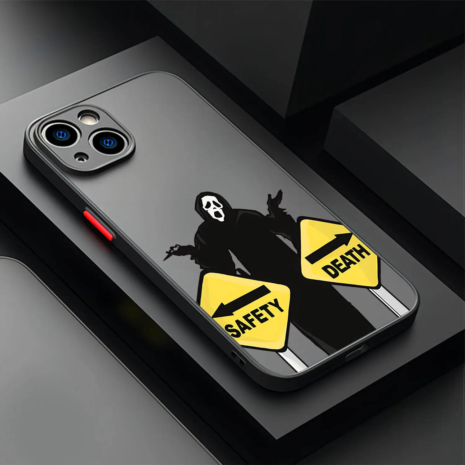 Ghostface Fear Scream Movie Phone Case For iPhone 15 14 13 12 11 Mini Pro Max X XR XSMax 7 8 Plus Matte Transparent Back Cover