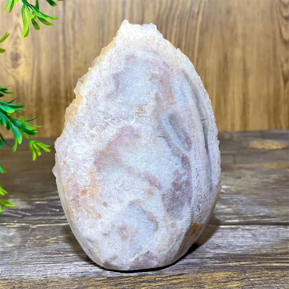 Yellow Chrysanthemum Stone Natural Crystal Healing Geode Specimen Mineral Rew Reiki  Wicca Meditation  Home Decorative Room