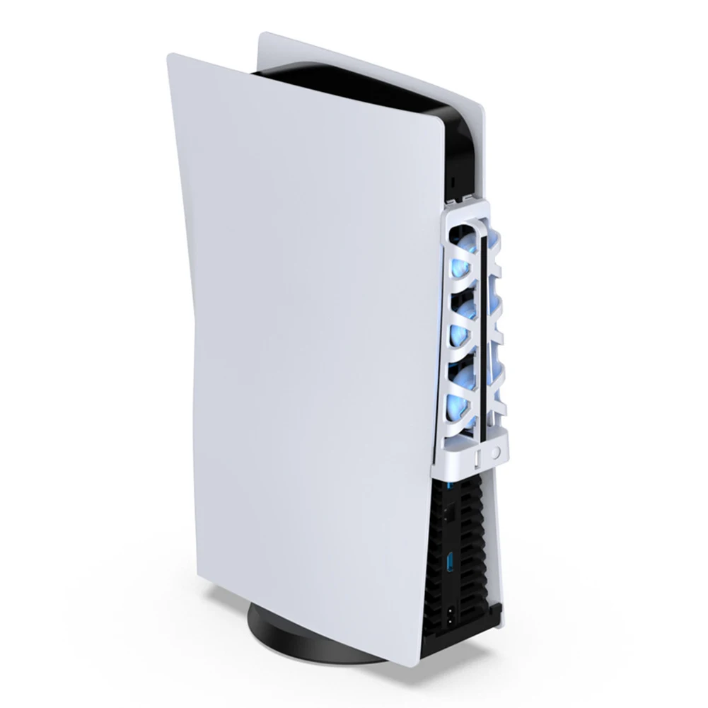 Ventilateur de refroidissement 5500 ± 1100 tr/min, refroidisseur d'air pour Console DC 5V, lumière bleue LED avec Port USB, disque/éditions numériques, mise à niveau des accessoires de jeu