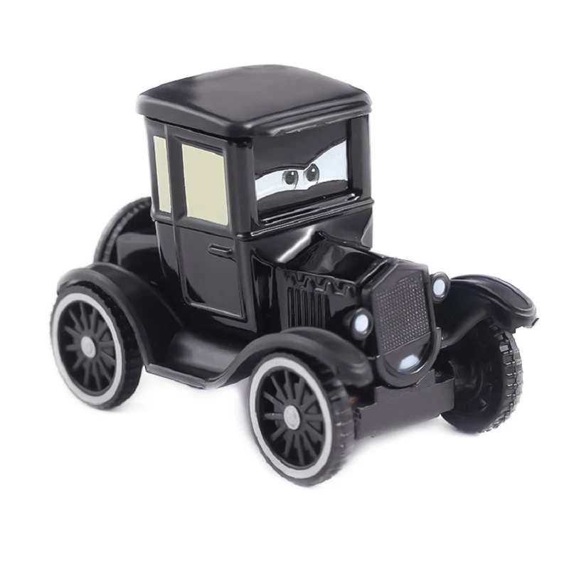 Cars 2 3 Lightning McQueen Mater Sheriff Flo Doc Hudson Rood 1:55 Metalen Diecast Automodel Kinderspeelgoed Cadeau