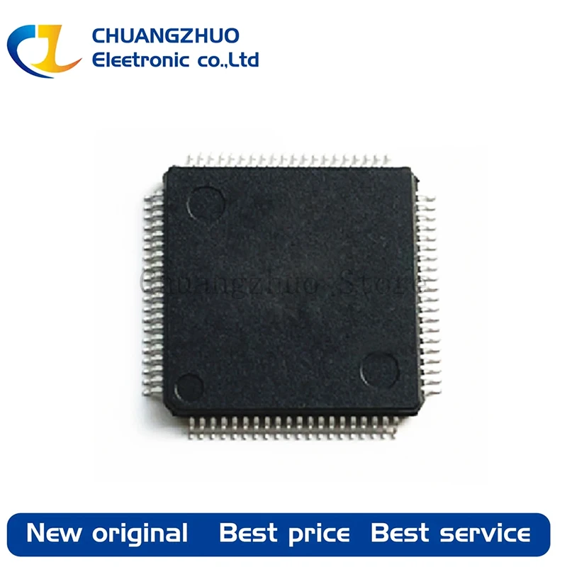10Pcs New original MAX14921ECS+T MAX14921ECS TQFP-80(12x12) Battery Management