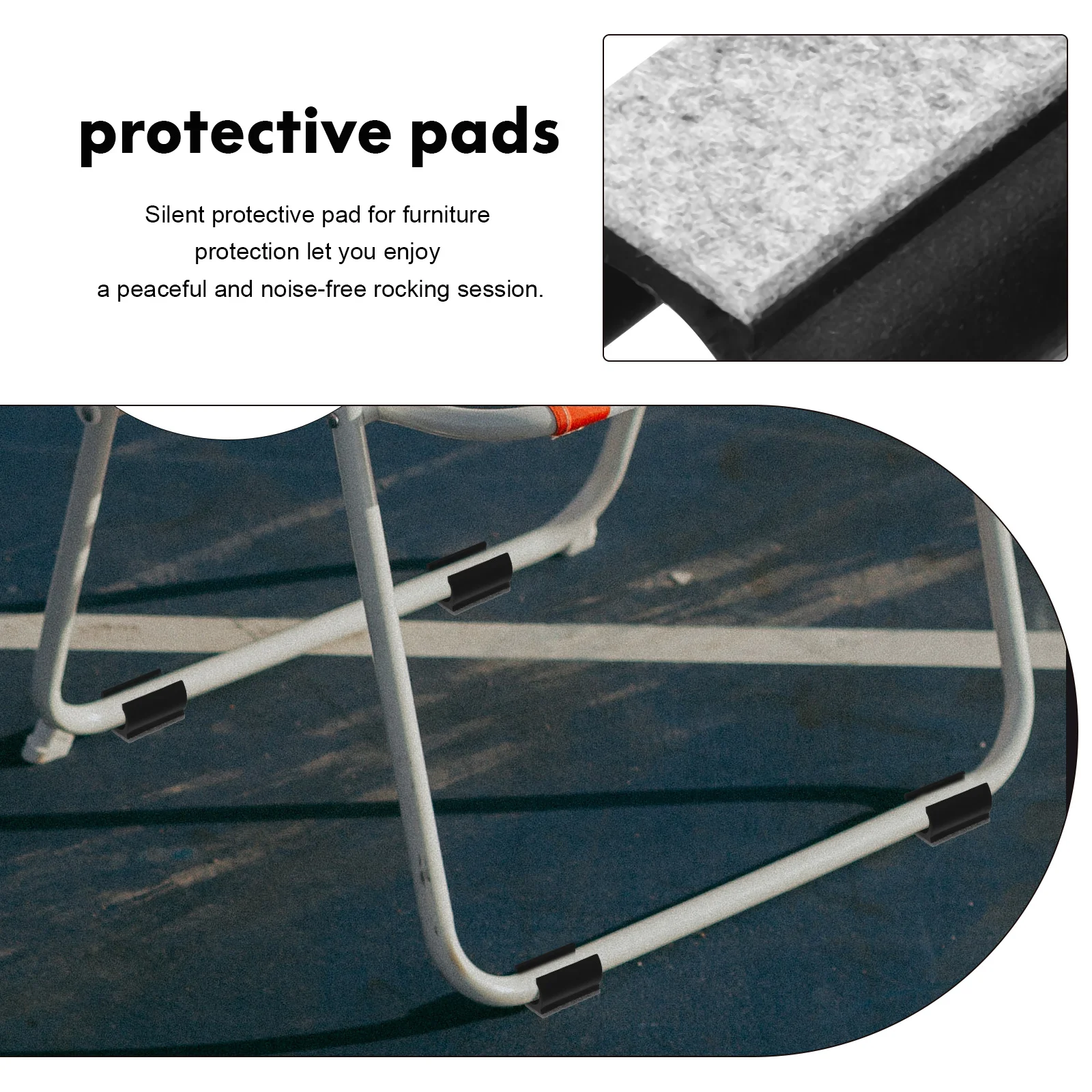 Защитные накладки для мебели, фетровые накладки на ножки стула