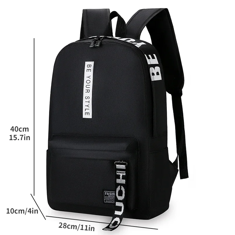 New School bag Back To School Season Backpack Multifunctional Large Capacity Fashion Backpack Travel Backpack for Men and Women