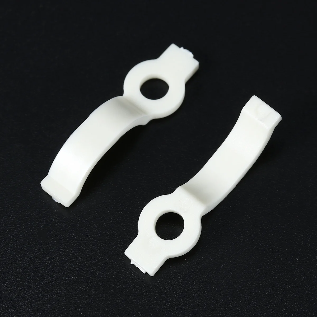 

100 шт. монтажные кронштейны для светодиодных лент, термостойкие пластиковые нейлоновые зажимы для Smd 3528 3014 5050 5630, водонепроницаемая лента