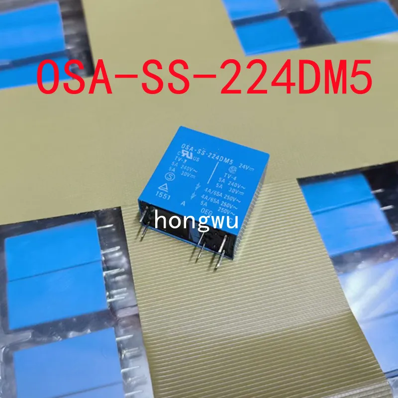 

100% Original New 2PCS OSA-SS-224DM5 DC24V relay 5A 6pins