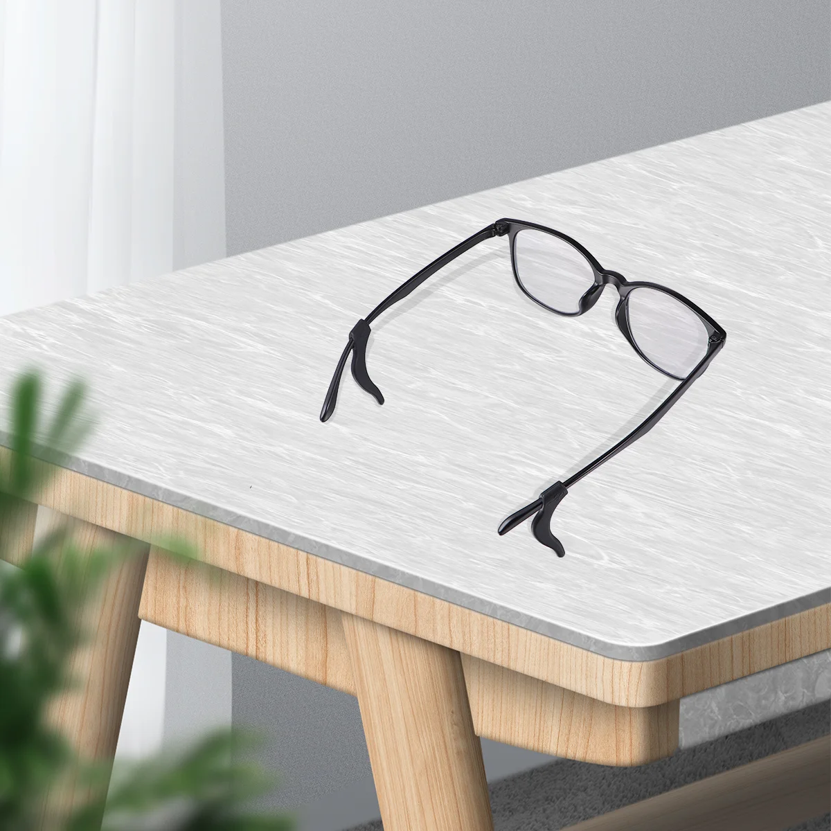 

10pcs Silicone Anti-Slip Glasses Cover For Eyeglasses Sunglasses Black Non-Slip Ear Hook Durable Flexible Sports Outdoor