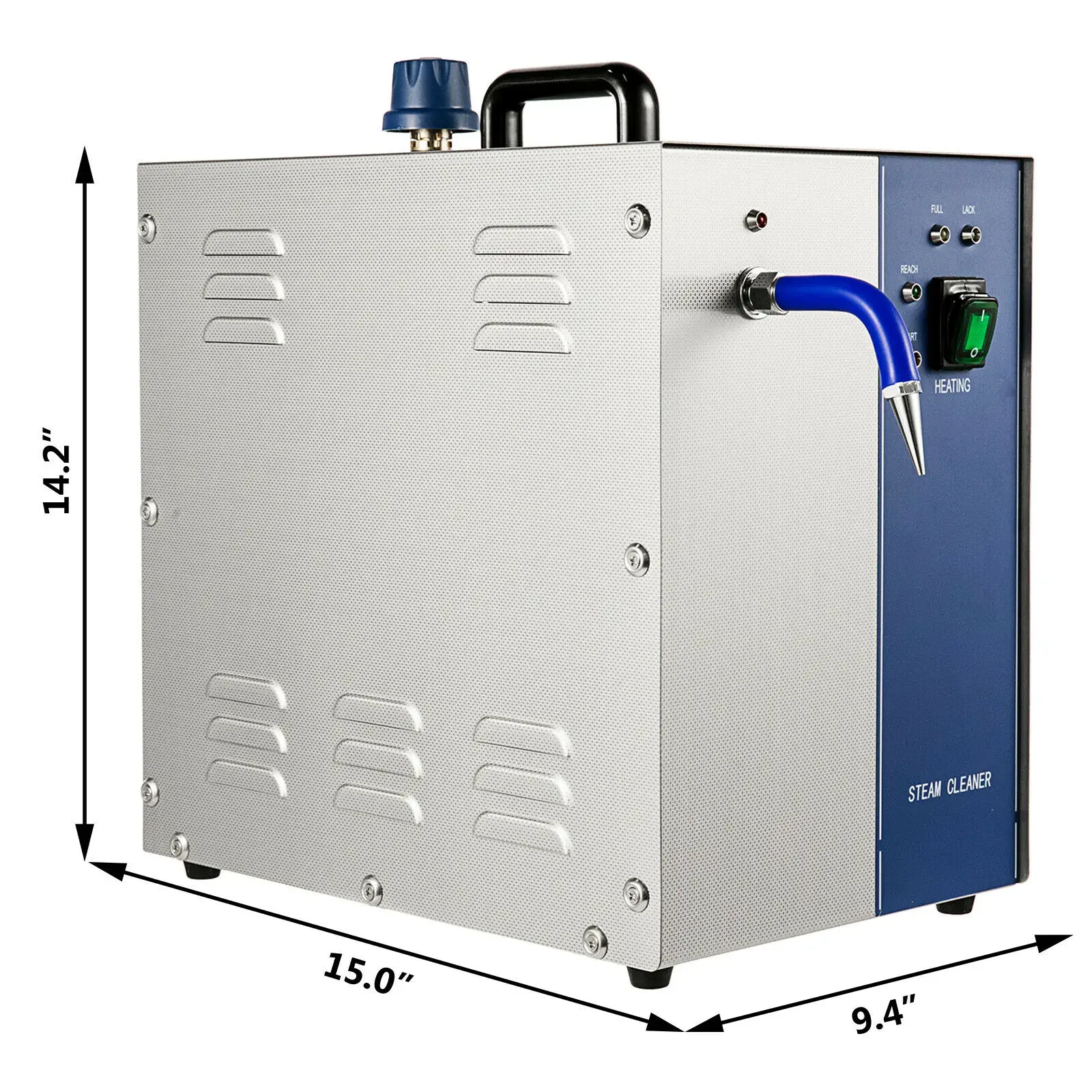 Пароочиститель высокого давления, 2 л, пароочиститель