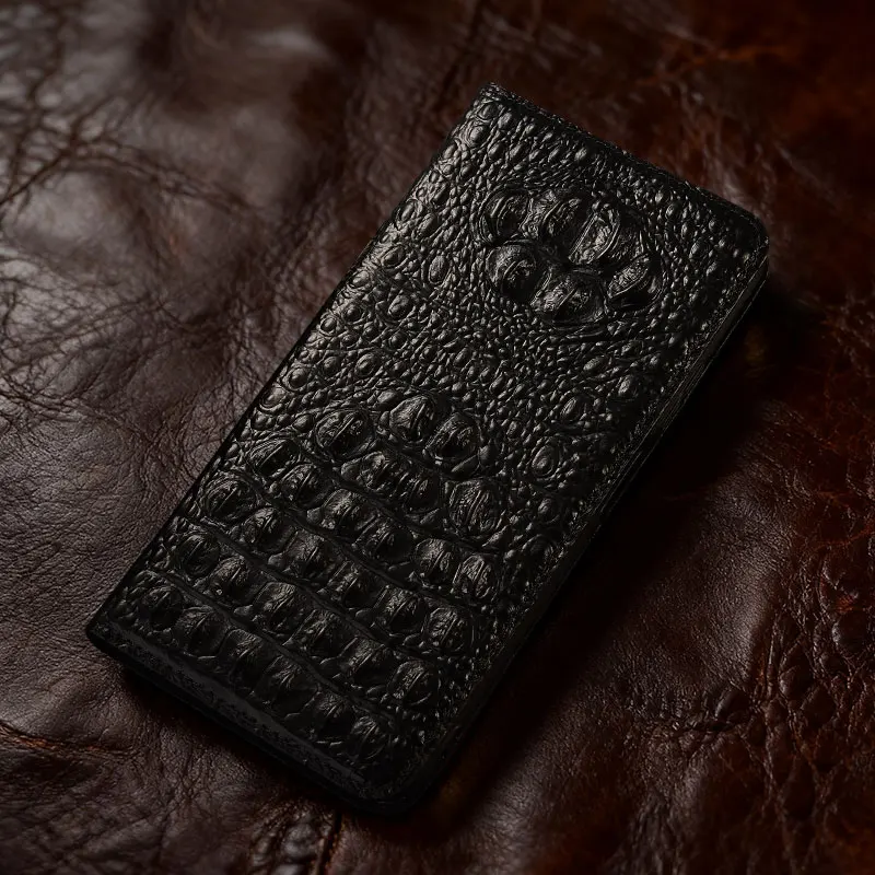 

Luxury leather flip phone case for Infinix Note 50 50S 40 30 12 11 10 8 S X Pro Plus Crocodile Claw Pattern