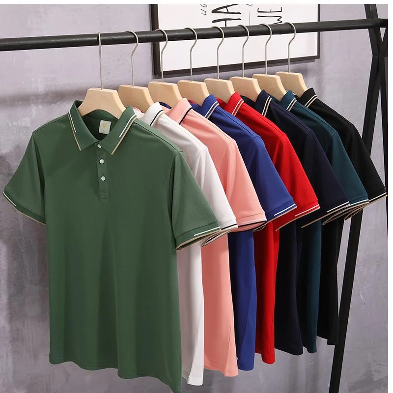 Free Logo Plus Size S-7xl Breathable Unisex Style Polo Shirts Cotton Top Polo T Shirt Individual Team Customized Images Text