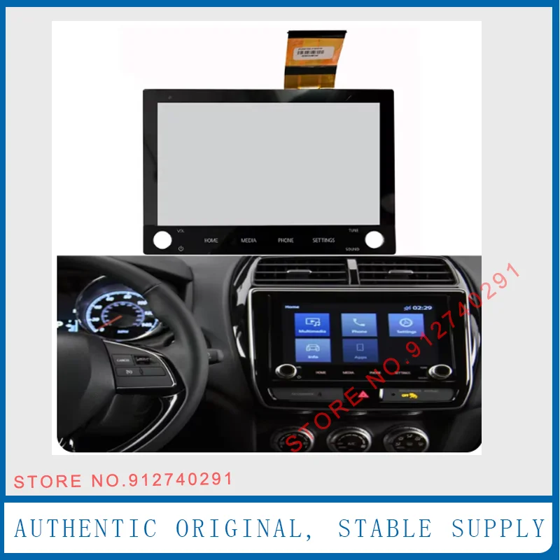 

Дигитайзер сенсорного экрана для Mitsubushi Outlander NR-201, Сменное ЖК-стекло 8740A046 8740A130 8740A100 8740A098 8740A104