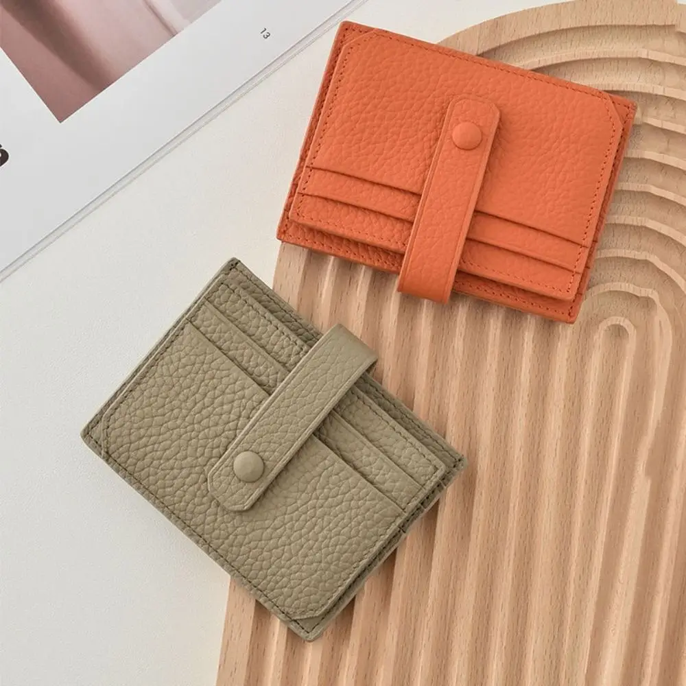 

Multi-card Slot Card Holder PU Leather Multi Card Pockets Credit Card Holder Card Clip Change Storage Card Bag