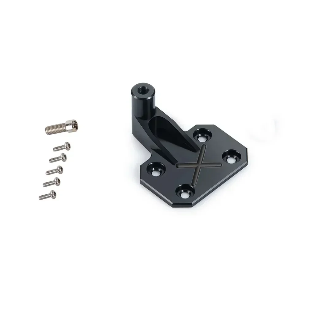 CNC Aluminum Spare Tire Carrier Wheel Mount for 1/24 RC Crawler Axial SCX24 Jeep Wrangler JLU AXI00002 Upgrade Parts