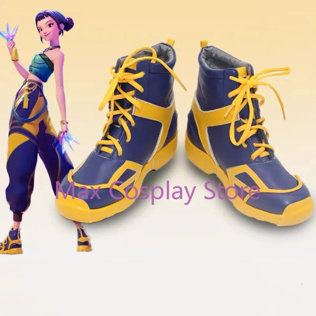 Max Cos – chaussures de Cosplay pour enfants, adultes, garçons et filles, Kpop Mira Rumi Zoey, bottes, Halloween, noël, accessoires de carnaval sur mesure