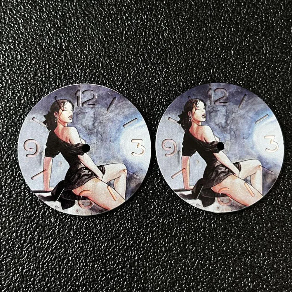 Quadrante con movimento NH34/NH35/NH36/NH38/VK63 personalizzato, cassa dell'orologio e accessori per orologi per esigenze personalizzate