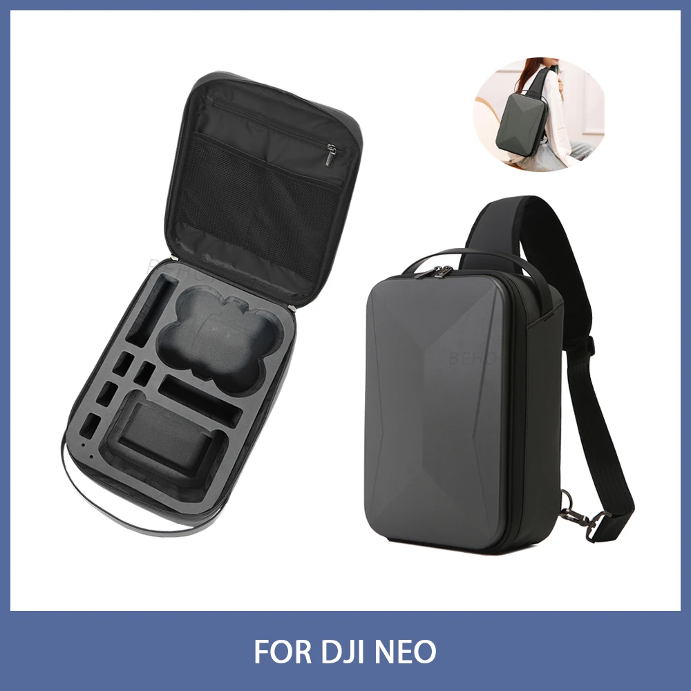 

Waterproof Large Capacity NEO Hard Shell Chest Bag For DJI Neo Portable Handheld Shock Absorbing Organiser Drone Accessories