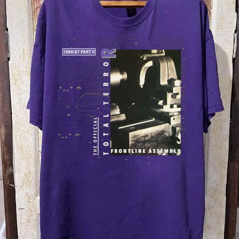 Front Line Assembly Band Total Terror Part II T Shirt Full Size S 5XL