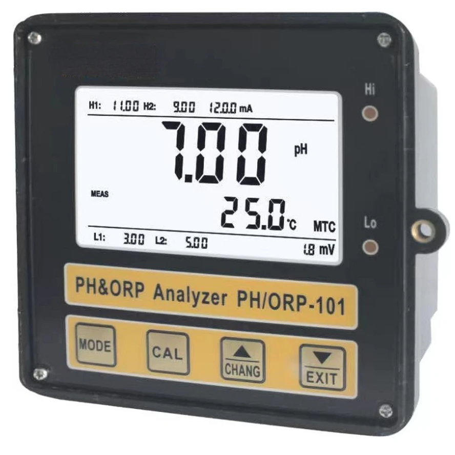 PH-101 Acid and Alkali PH Meter Detector Can Monitor PH Meter Water Quality Analysis Instrument Online