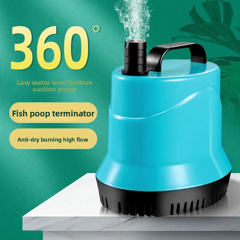 

Rookie miniature ceramic shaft water absorption silent filter bottom suction pump water circulation fish tank
