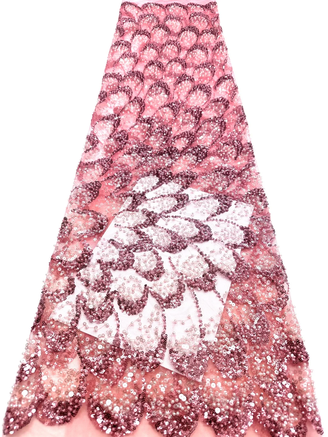 

Роскошная африканская кружевная ткань высокого качества с пайетками и бисером для нигерийских свадеб, французская кружевная ткань из тюля.