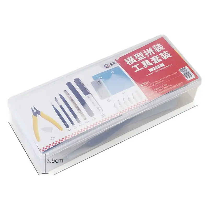 Model Building Basic Tool Kit Hobby Knife Nipper Tweezers for Gunpla Assembly Snap Fit Finished Model Making Supplies