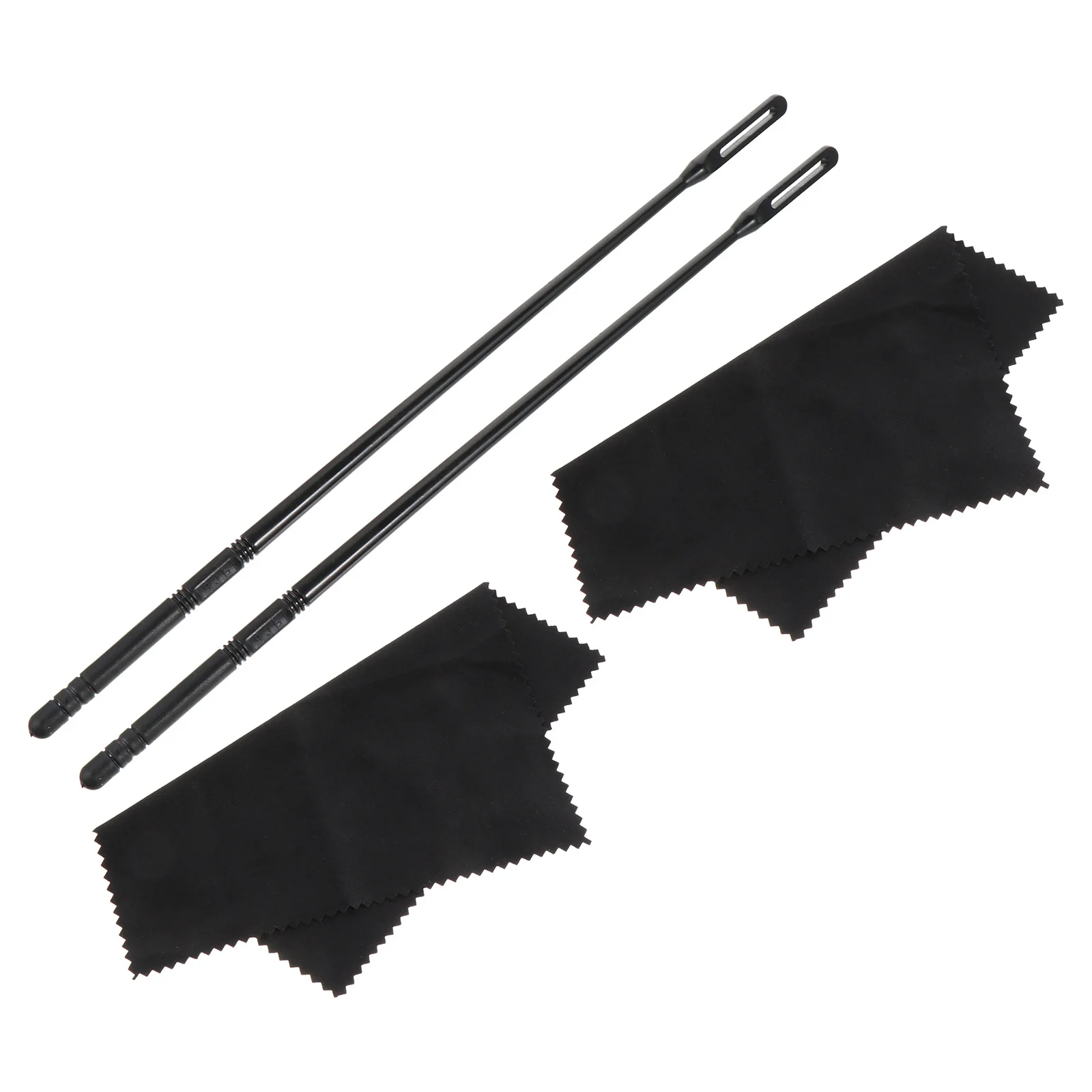 4 pezzi Asta per pulizia flauto Accessori Piccolo Panno Accessorio per pulizia flauto per