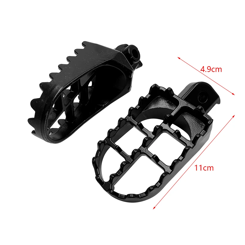 Motorcycle Footpegs Rest Foot Pegs Pedal Footrest for Yamaha Honda XR CRF 50 70 80 100 PW 50 80 TW200 YZ 80 125 250 TTR 50E 90E