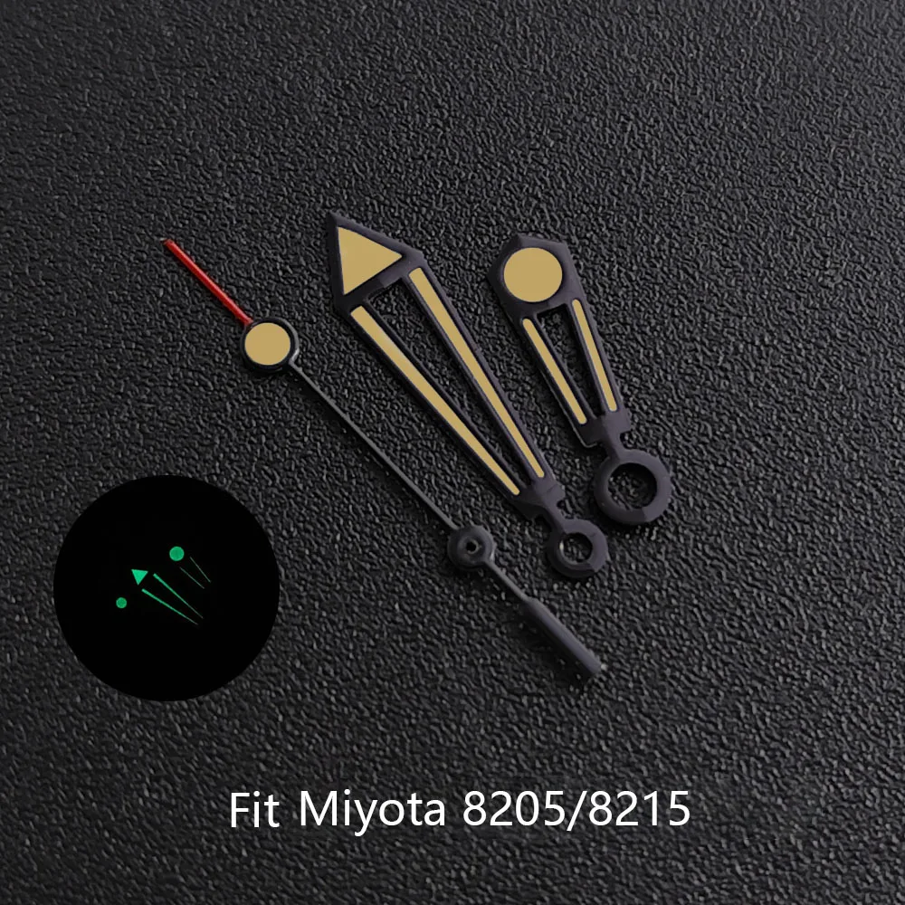 High Quality 9.4*13*17mm SeaMaster 300 Watch Hands Luminous Retro 007 Watch Hands Fit NH35 NH36 Miyota 8205 8215 Movement image 2