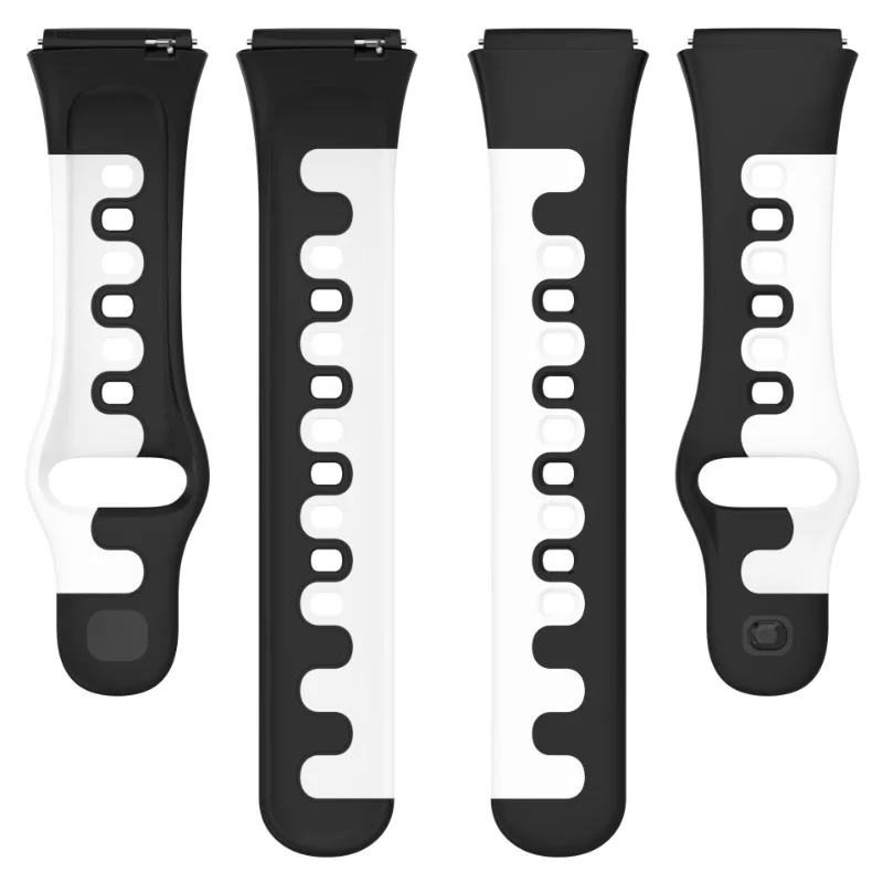 حزام سيليكون لساعة شاومي ريدمي 3 ، سوار نشط ، استبدال سوار ساعة مزدوج اللون ، سوار معصم