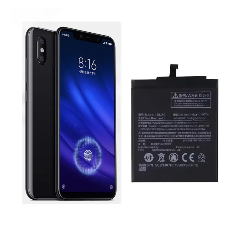 4000mAh BN4A 3130mAh BN30 Mobile Phone Battery for Xiaomi Redmi Note 7/7 Pro/7+ for Xiaomi Redmi 4A Batteries Accessories